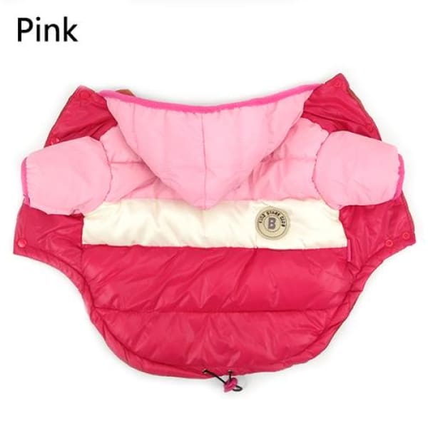 Stylish Puffy Jacket - Pink / L - Jackets