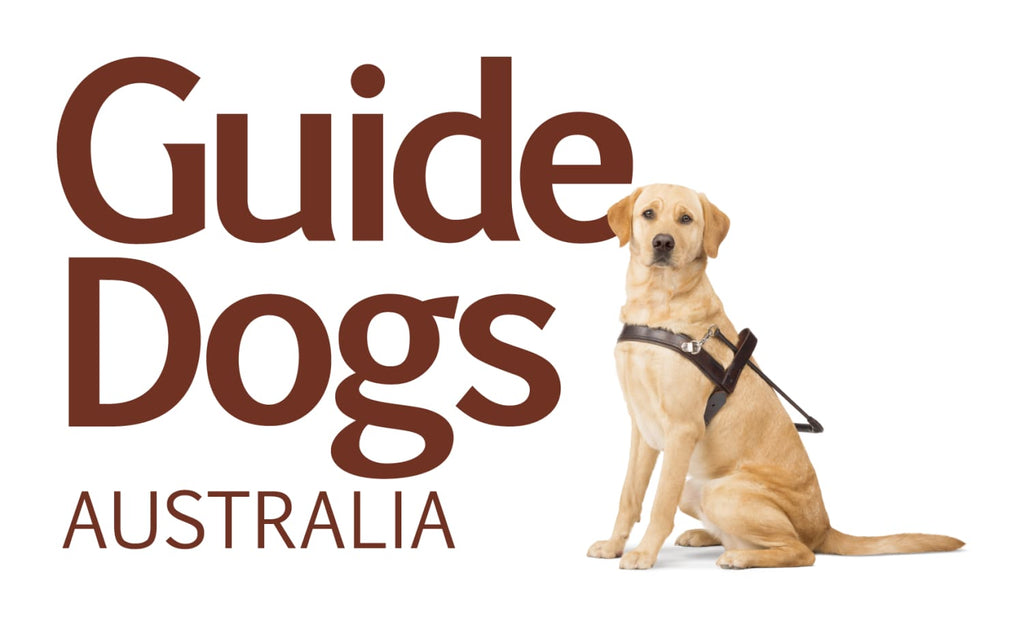 1% of proceeds to be donated to The Guide Dogs Australia Foundation