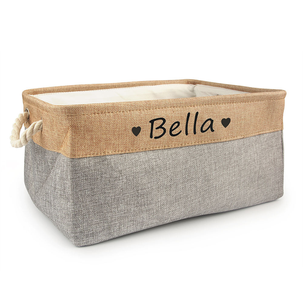 Personalised Pet Toy Basket – The Pampered Pet - Main Image