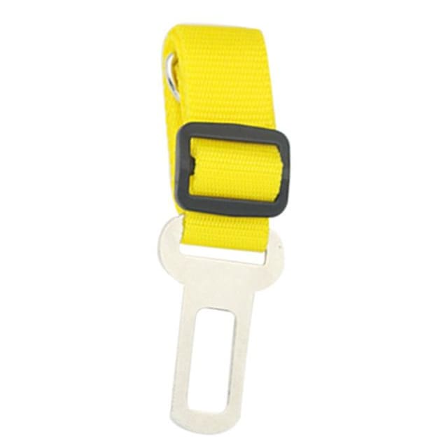 Dog Or Cat Car Seat Belt - SALE - FREE + SHIPPING - Yellow / 43-72 cm