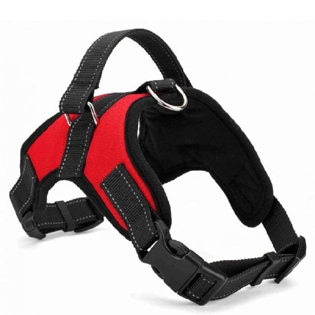 Heavy Duty Dog Harness - red / L - Pet accessories