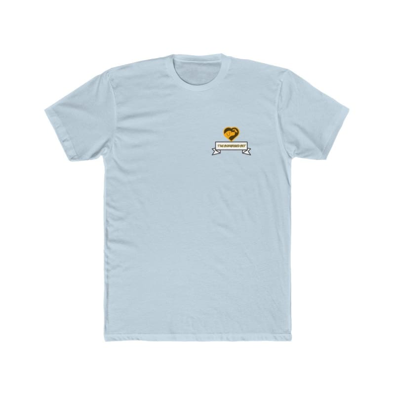Mens Cotton Crew Tee - Solid Light Blue / XS - T-Shirt