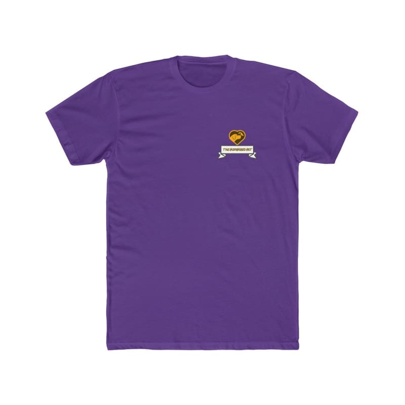 Mens Cotton Crew Tee - Solid Purple Rush / XS - T-Shirt