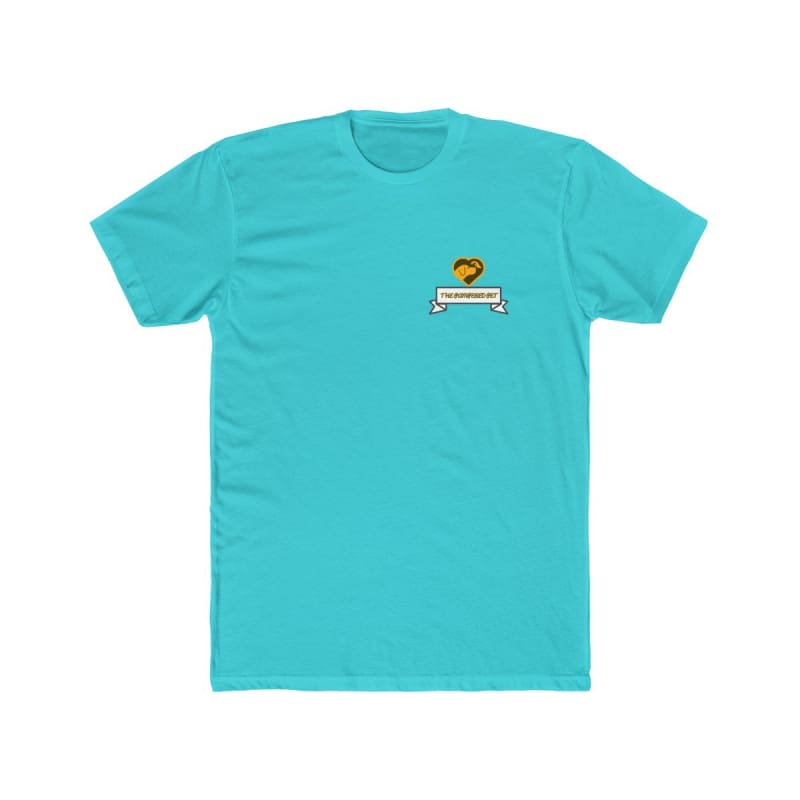 Mens Cotton Crew Tee - Solid Tahiti Blue / XS - T-Shirt