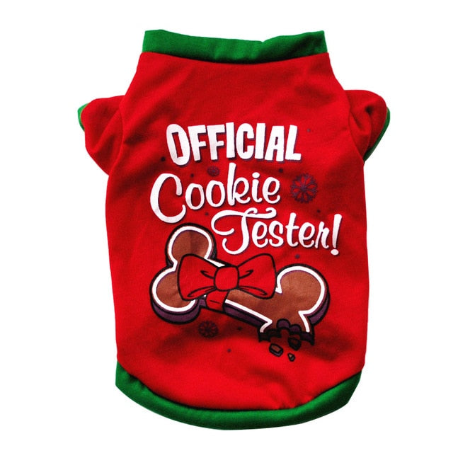 Christmas Cookie Tester Dog Or Cat Shirt