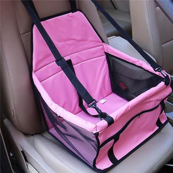Single Dog/Cat Car Seat - Pink / 40x30x25cm
